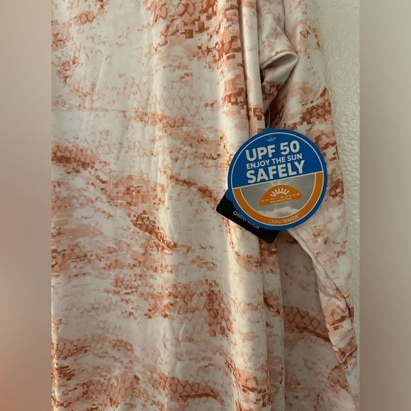 Columbia Men’s Super Terminal Tackle Long Sleeve Shirt Orange UPF 50 XXL NWT - Picture 4 of 5